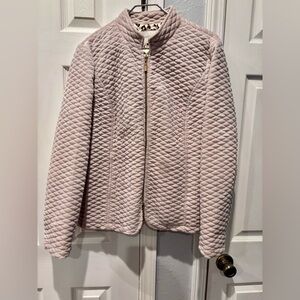 Madison Hill Chic Women's Quilted Jacket in Light Tan